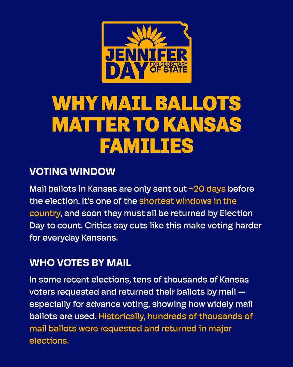 Jennifer Day for Secretary of State tweet media