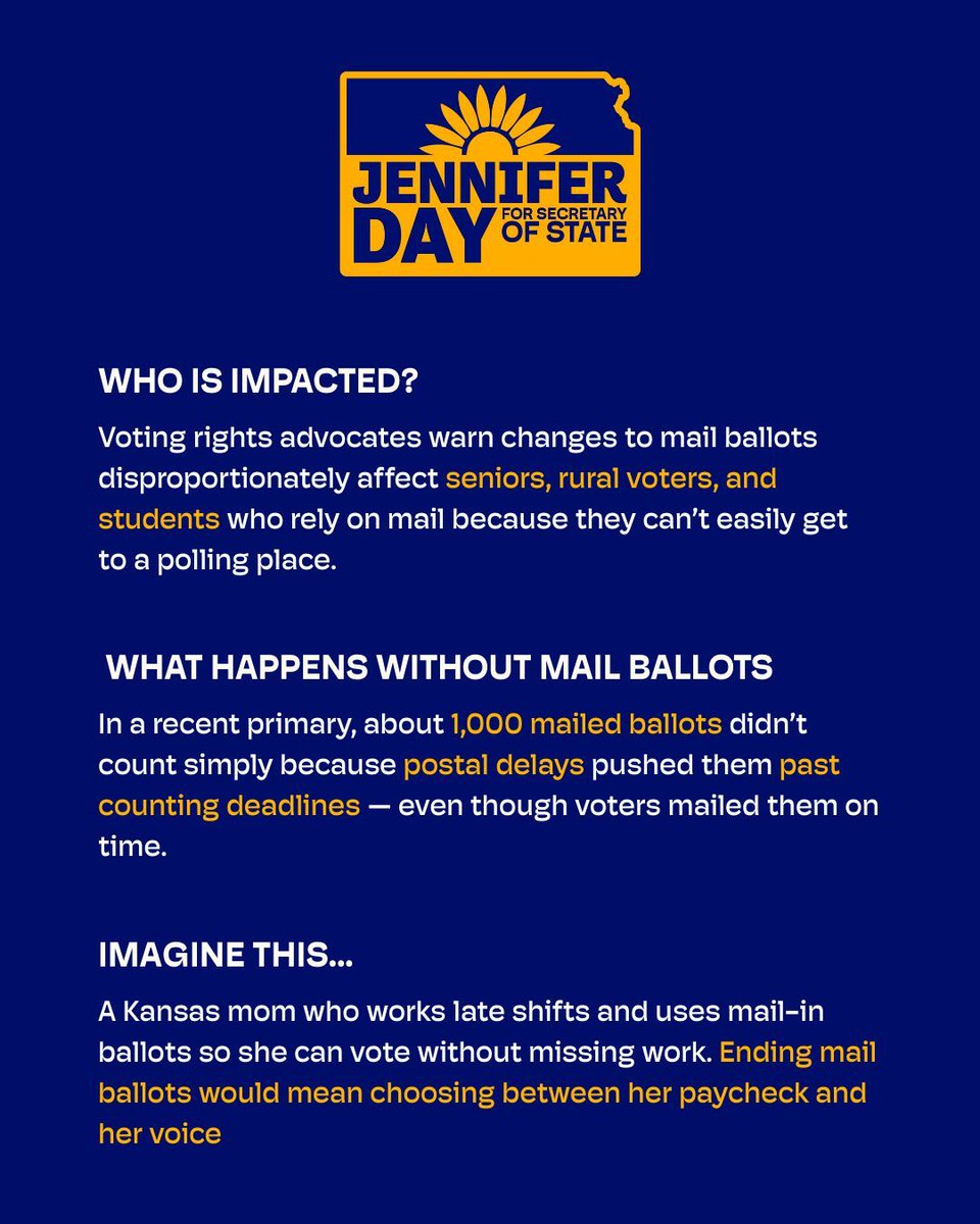 Jennifer Day for Secretary of State tweet media