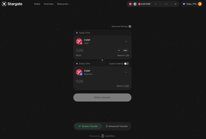 FXRP is now live on Ethereum, bridged in seconds via <a href="/StargateFinance/">Stargate</a>.

This unlocks:
• Collateral use in money markets like Morpho
• Access to deep Ethereum-side liquidity
• Composable yield strategies across chains

XRPFi just went multichain.
More yield strategies. More