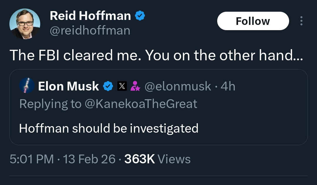 The billionaires:

You're a Pedo!

No. You're a Pedo!