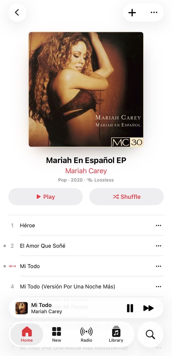 bad bunny made me listen to mariah singing in spanish 🥰