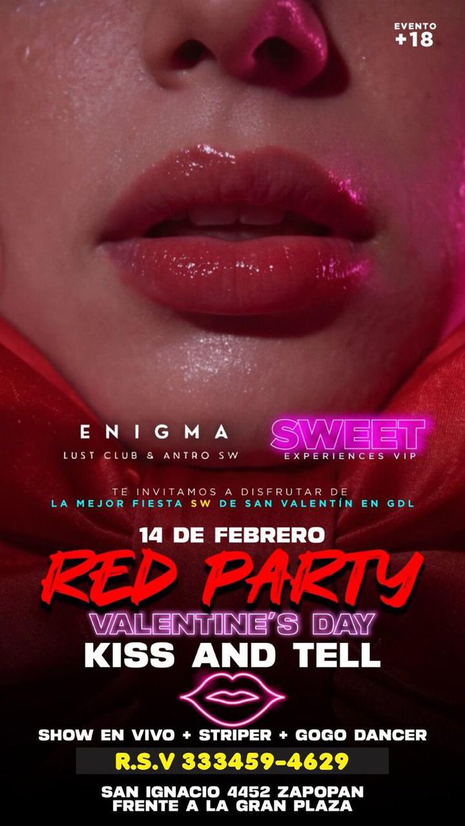 Enigma &amp; Sweet estará más que hirviendo 🔥🥂 Evento único y exclusivo 😍<a href="/Enigma_Lust8/">SW Enigma Lust</a> <a href="/ClubVip57379/">SWEET CLUB VIP (OFICIAL)</a> 
#swigers
#Hotwife
#cuckold
#vivenStag
#Blizz
#SexyWife