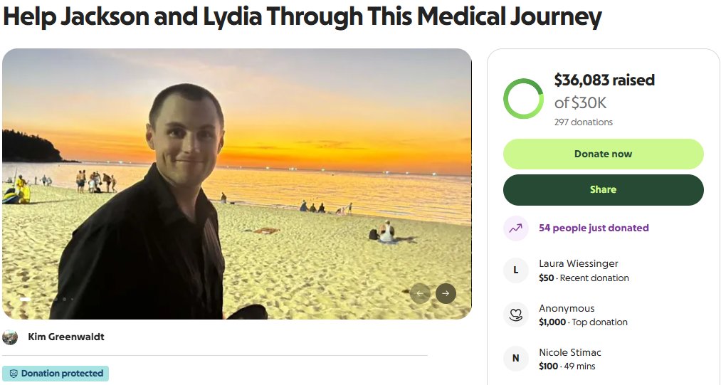 CaterAlex67446's tweet photo. Promoted Help Jackson and Lydia Through This Medical Journey to boost visibility and donor support 💛
👉 https://t.co/JX1bJVB1SX
Need results for your GoFundMe? 📩 DM me
#Crowdfunding #GoFundMe #Fundraising #CampaignSuccess #SupportHealing https://t.co/miUHceAQ3N