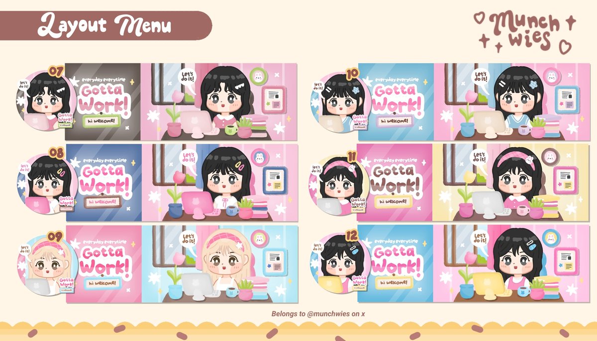 munchwies's tweet image. help repost! thankies 🩷

haii! 👩🏻‍🍳 munch bakery membawa 12 layout chibi ready stock dari katalog bosyil tekun 🥨 28.OOO/each 🧸 avail retext, recolor, resize wabis (CHECK ALT) 💭 bisa langsung take via dm atau tele yaa 🛍

#zonauang
