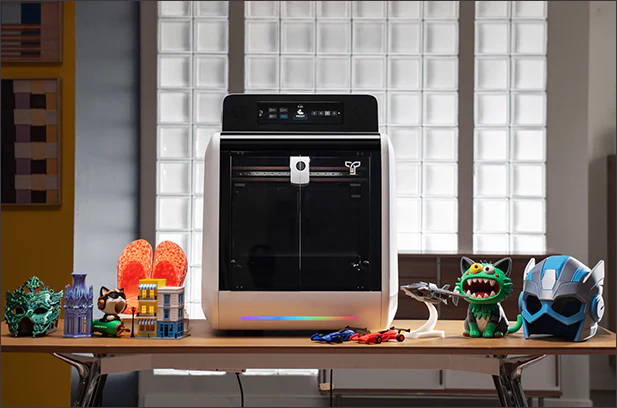real3DPtech's tweet photo. The World's First Home AI Five-Axis 3D Printer Unveiled, TOP.E R1 Coming Soon to Crowdfunding https://t.co/HN8MjdB30l https://t.co/Id5Q2509OW