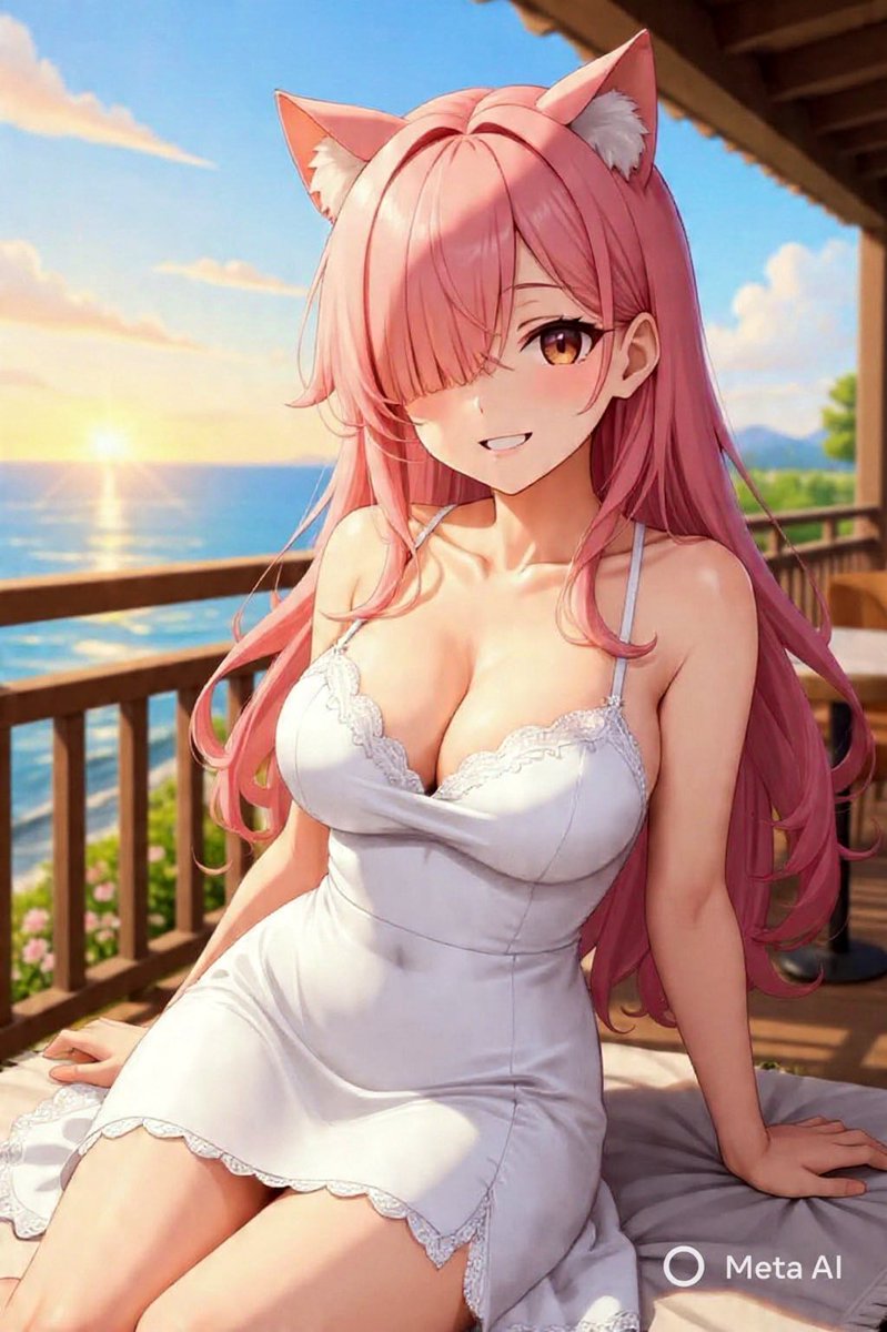 CeruleanSea1's tweet photo. #aigirl #aiart #metai #catgirl https://t.co/WwhYFEu21Y