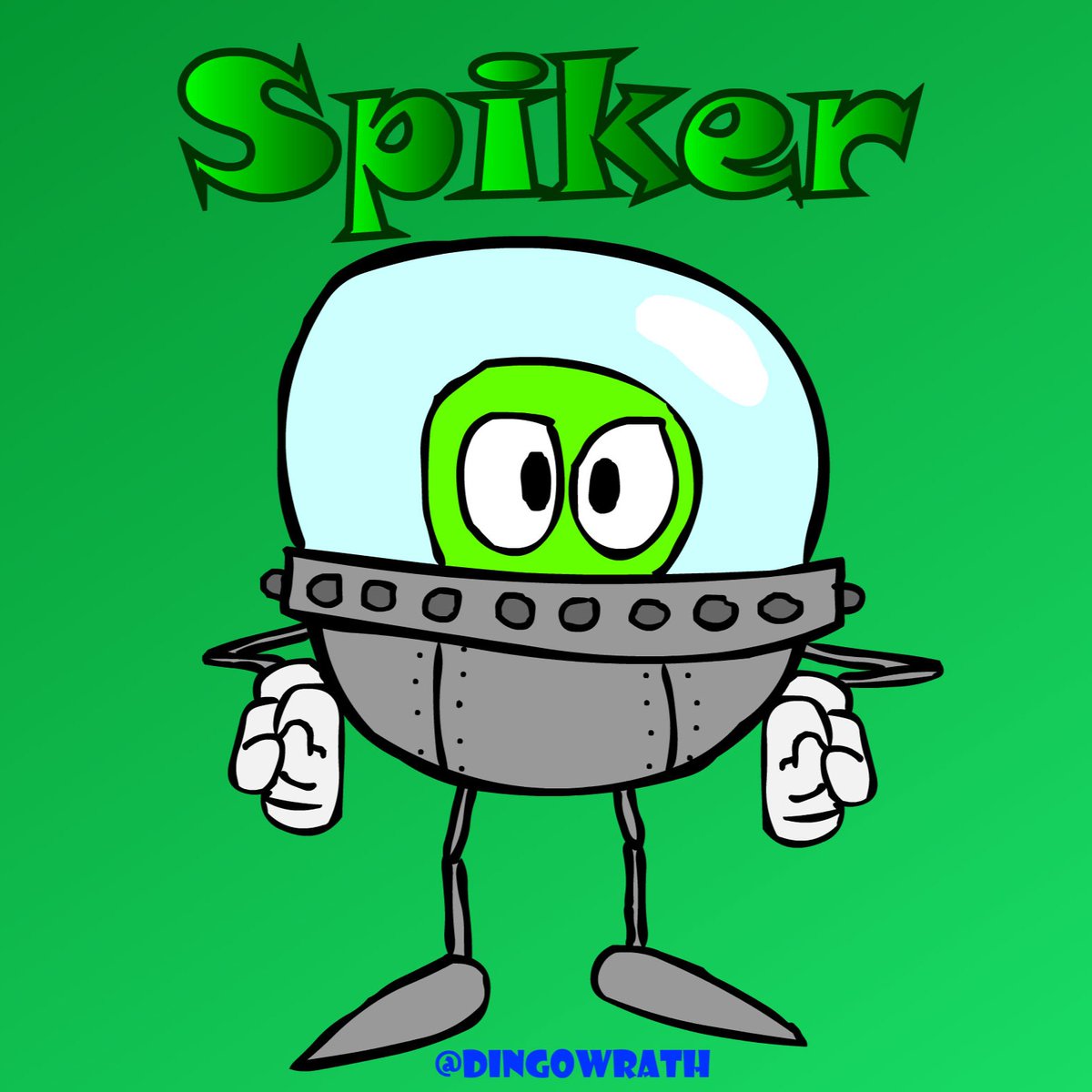 Spiker in color!!! #art #ocart #oc