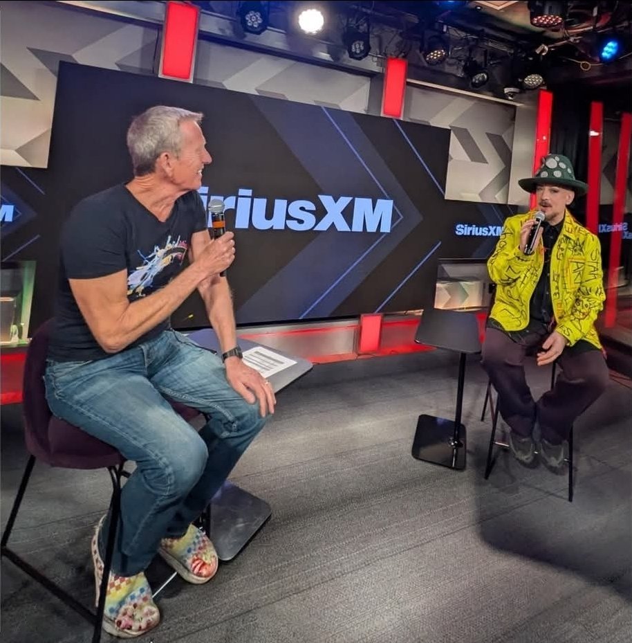 richardblade's tweet photo. Here's some more pics of yesterday's #SiriusXM #1stwave Hollywood Happy Hour. Thanks to the listeners for the pics. And don't miss Boy George and #cultureclub live. Their tour starts on Wednesday in Florida. https://t.co/lSapFPBUo0