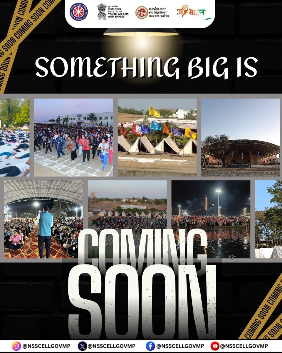 Something BIG is on the horizon

Energy. Unity. Adventure. Leadership.  Get ready to be part of an experience that brings passion, purpose, and unforgettable moments together.

Stay tuned… it’s going to be legendary. 
#ComingSoon #NSS #StayReady
#MPNSS #SERVEWITHPRIDE