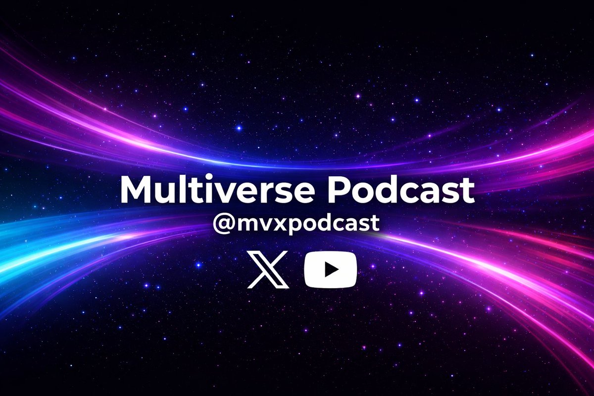 Fresh rebrand is in.

Welcome to the Multiverse Podcast.

Season 3 Episodes beginning soon.
Partners and collabs send dm.
 
We're looking for a new Cohost. 👇 Inquire below.

<a href="/mvxpodcast/">Multiverse Podcast</a>