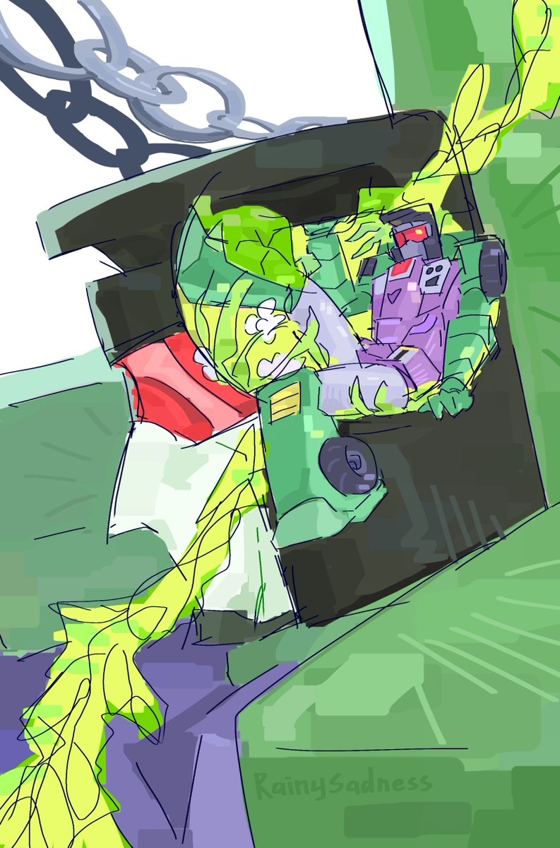 Rain74009643's tweet image. ⛓️ or 🌱？ #constructicons #scrapper #hook