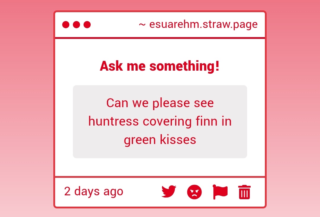 #finntress
she kissed to him too much