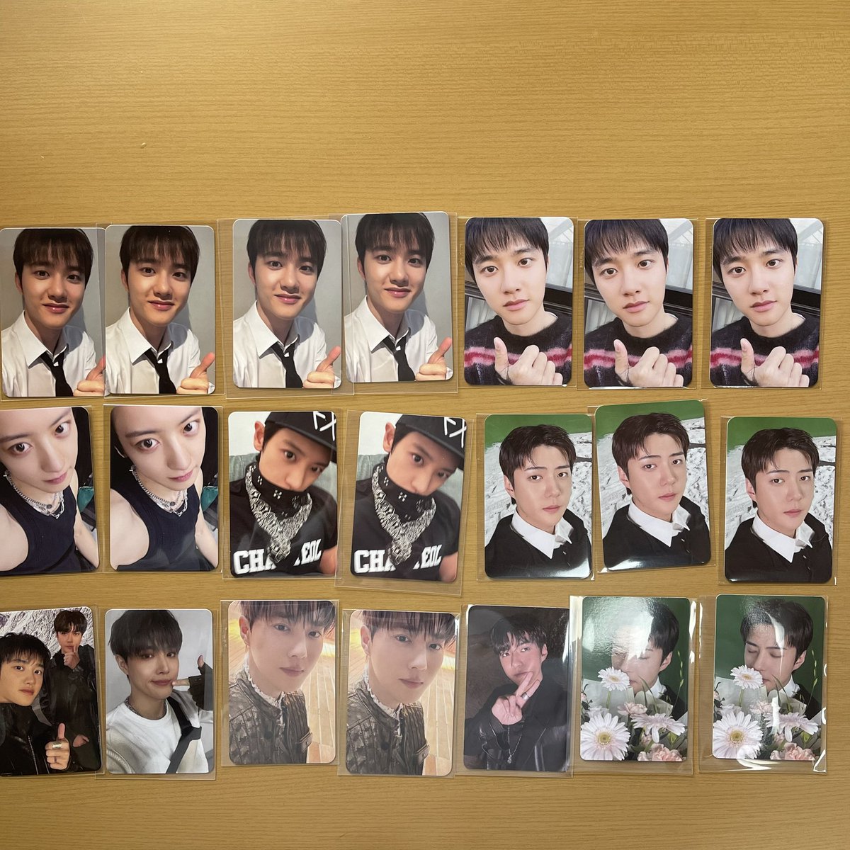 EXO REVERXE トレカ ユニットトレカ ポストカード 本体 交換 譲