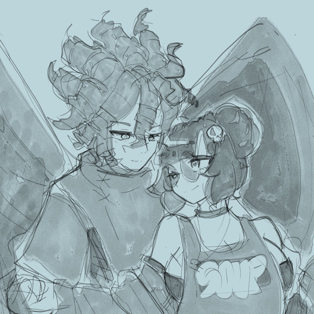 in a past life 

#doodletonin