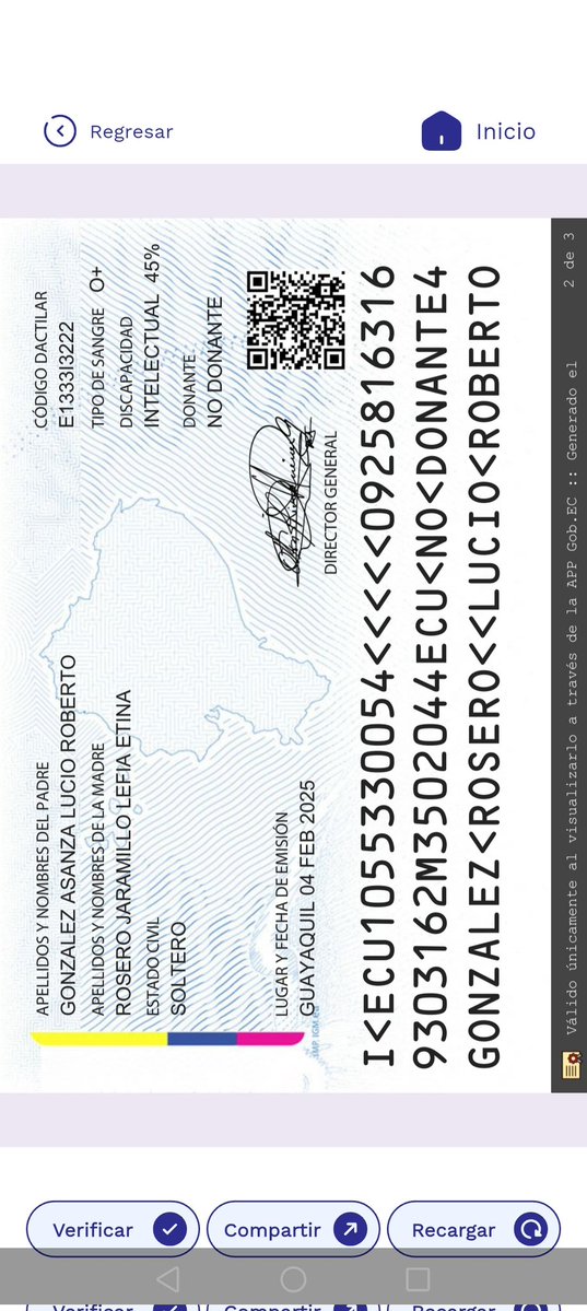 Demuestro que soy bachiller en ciencias a pesar de tener discapacidad intelectual 45% 0987838229 WhatsApp solo pido 1 oportunidad de trabajar debo el alquiler como 70 dolares 1 dolar por personas que me estimen y tengan empatia prefiero pedir menos robar ponte la moto en corazón