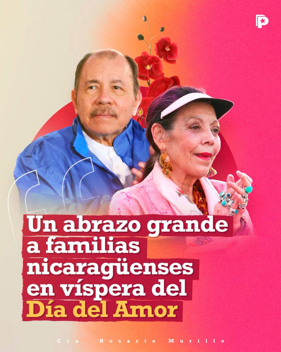 #Nicaragua 
"Nosotros nos sentimos bendecidos por la fortaleza, la fuerza que nos da el amor, el cariño, la fe en Dios, esa fuerza, esa fortaleza que nos permite trascender y caminar".
Comprar Rosario Murillo. 
Copresidenta de Nicaragua. 🇳🇮
#EnNicaraguaHayAmor 
#AmorQueTodoVence