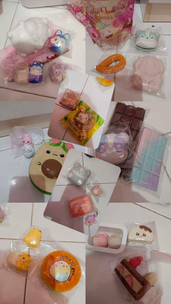 wts squishy ibloom egg mido pig,
 >100k for set/ 1 frame di foto
>co by full oyen admin 15%
>bisa split pay 
>Pay first get first 
>Condi buat yg serius take aja
>Setuju membeli no complain, no retur 
>Atur pengiriman ke spx, ada pengiriman hari ini
#wtssquishy