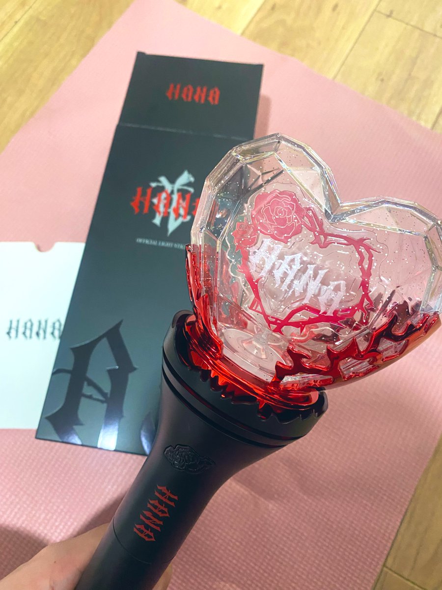 HANAペンライト届いた けっこう可愛いかも