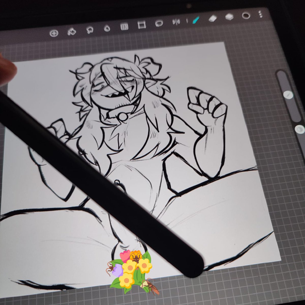 Happy Valentine's Day..?
I have a lot of drawings that I didn't finish. SORRY 😭😭

#wip #Br0kenColorsDamon