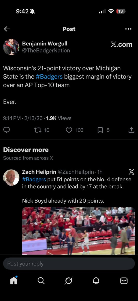 johnsmithy120's tweet photo. @termlimits535 @WJB1123 @BadgerMBB https://t.co/RNqD08bAgh