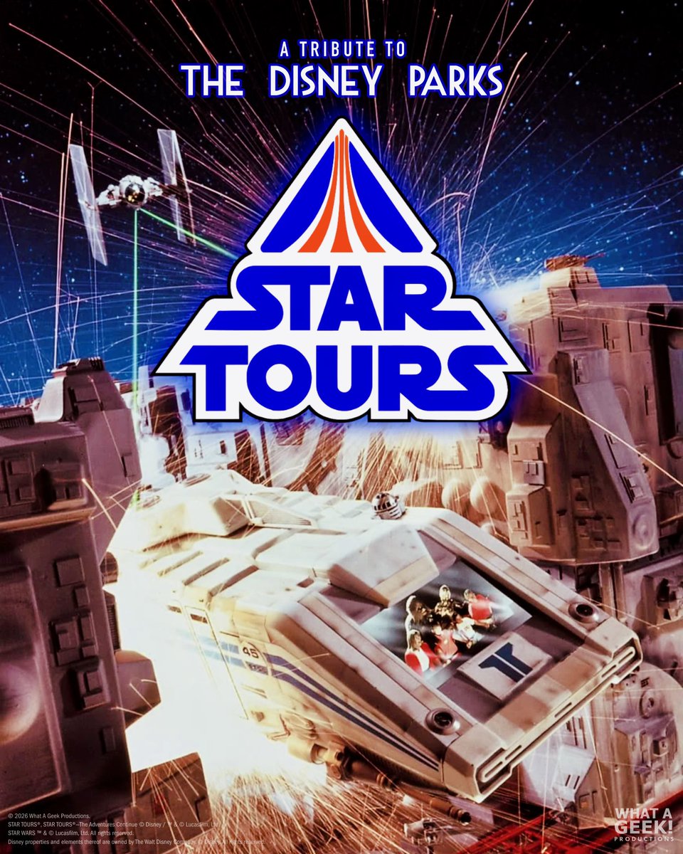 WhatAGeekPro's tweet photo. Lightspeed to Endor! ✨ A Tribute to the Disney Parks: Star Tours has crossed 1,000 views and we are so thankful for the incredible support.

If you haven’t watched it yet, the link is available below! Thank you for watching. May the Force be with you. ✨

https://t.co/pMpDKDwagM https://t.co/mW4Ax5Pwk2