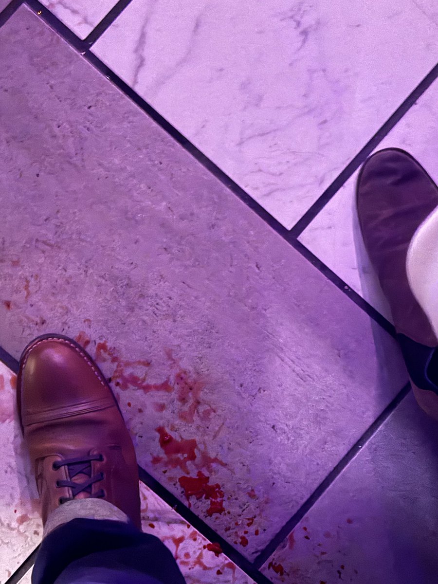 I walk into a the blood of my enemies unexpectedly