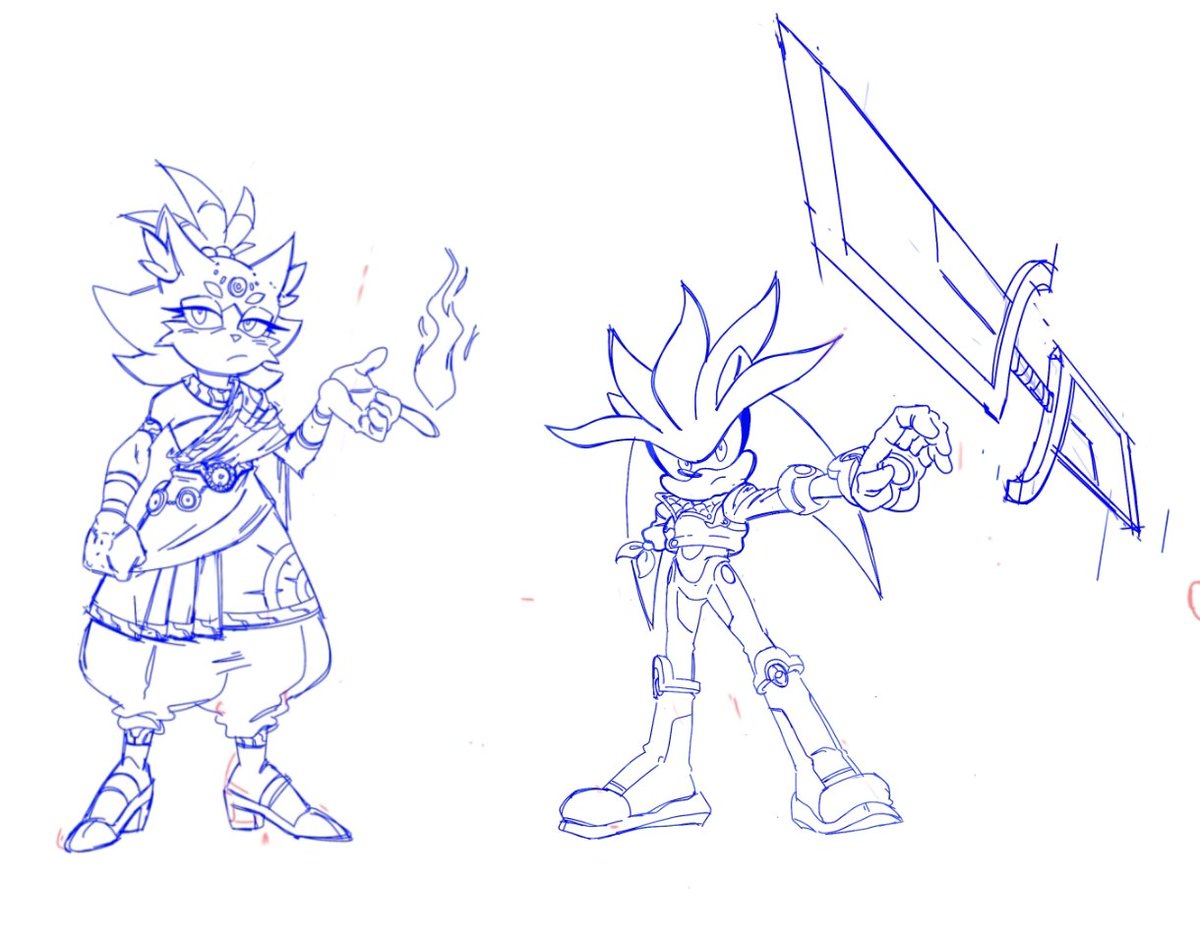 More redesigns I'm working on and yes I made silver intentionally shorter