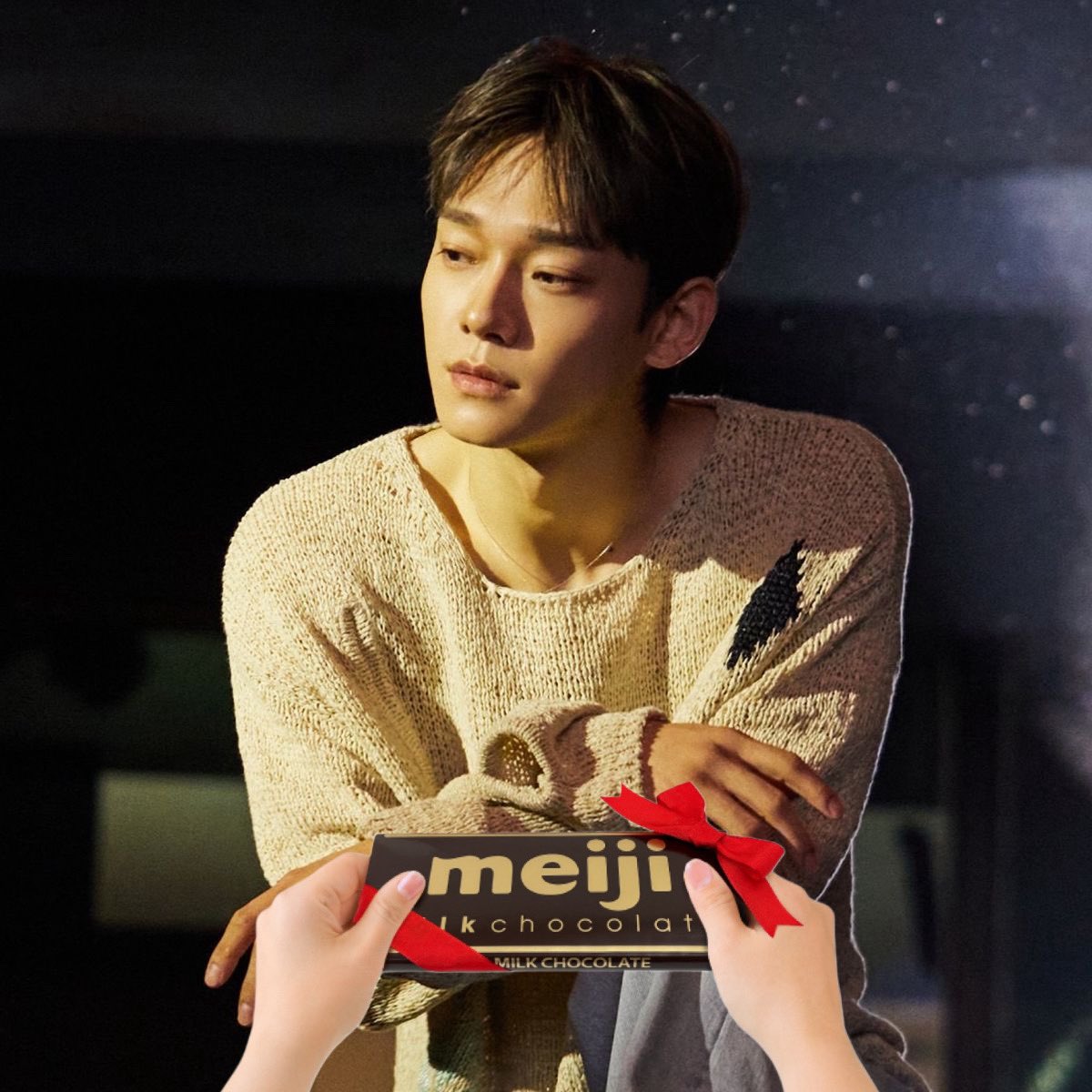 #明治チョコレート
#CHEN #첸

全くの脈なし🍫💔
