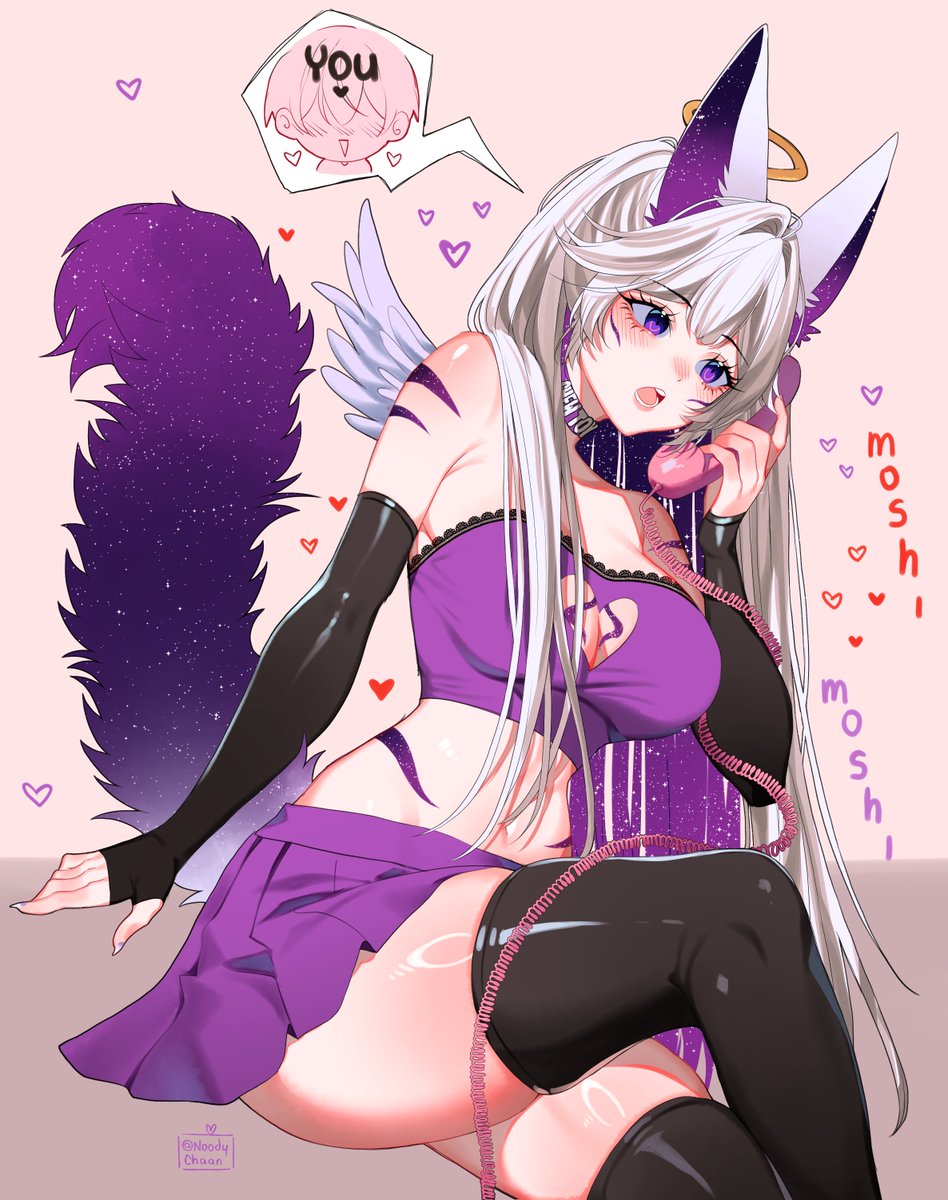 🌙 You better pick up when I call !!❤️💕

gift from Advent<3
arist: <a href="/NoodyChaan/">🌺 𝙽𝚘𝚘𝚍𝚢 🌺</a> 
#awoofart