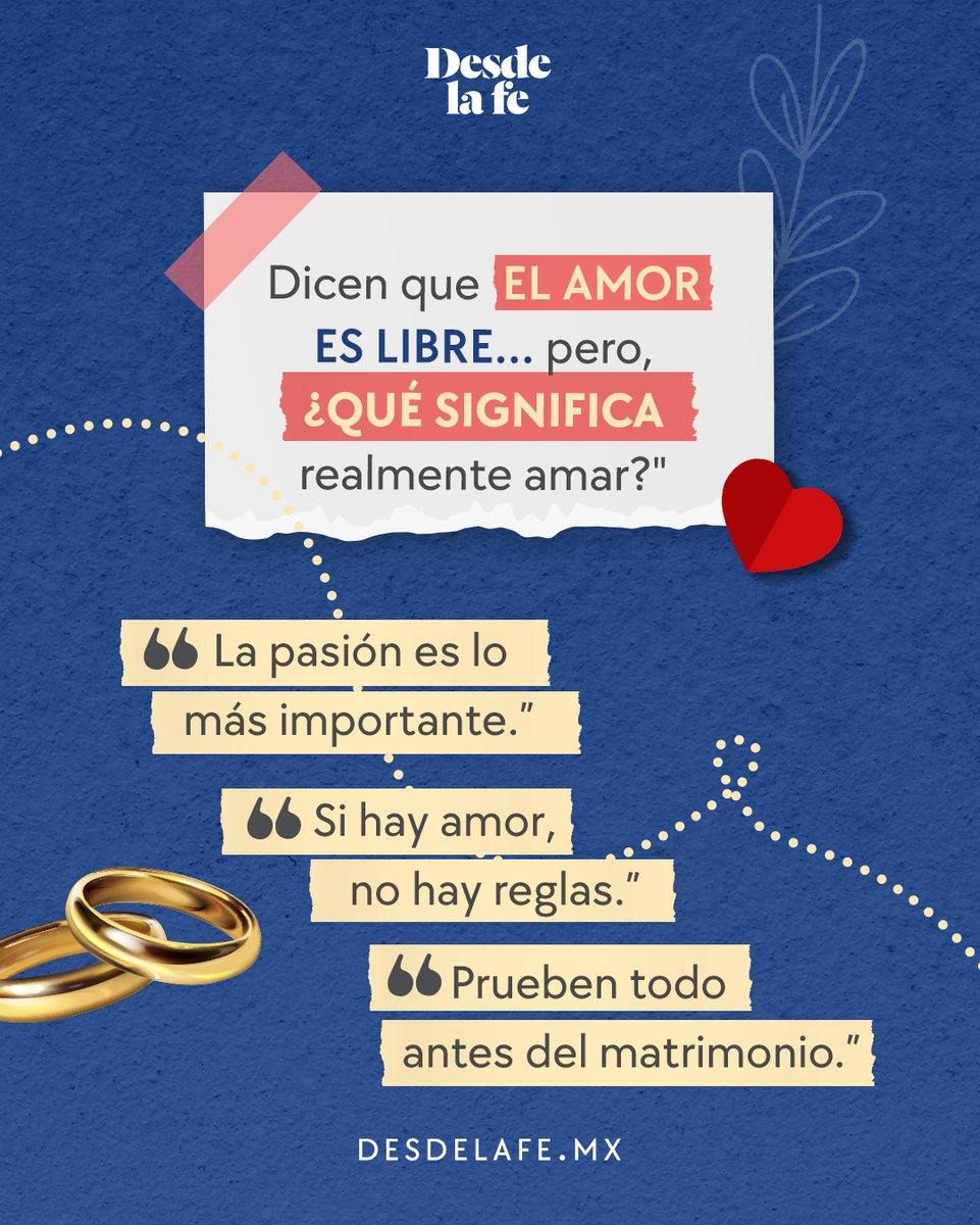 DesdeLaFeMx's tweet image. ¿Es posible un noviazgo santo? 😇💕
Aprende cómo vivir esta etapa con propósito con estos consejos: desdelafe.mx/familia/que-di…

#Novios #Díadelamor #parejas #sanvalentín