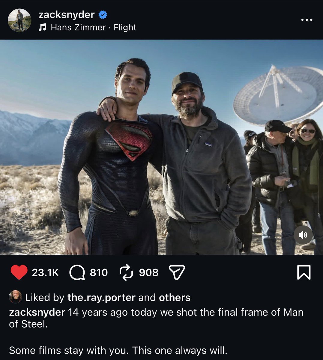 The Best Director 🎥

The Best Superman ✊🏻

The Best Superman movie EVER made 🗣️

THE HIGHEST GROSSING SUPERMAN FILM💰(since y’all don’t want to include BVS🤪)

“My son is twice the man you were, and he will finish what we started. I can promise you that.”

#SnyderVerseOnNetflix