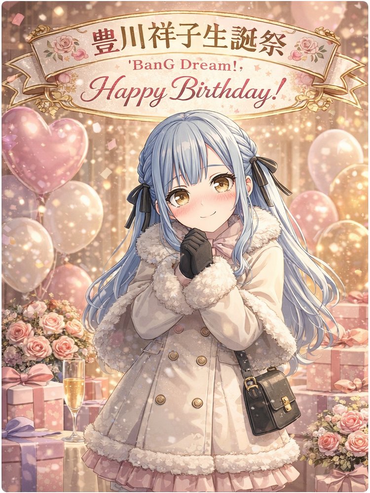 固ポス用 煮干の日の本日2月14日は 『BanG Dream!』シリーズ 「Ave