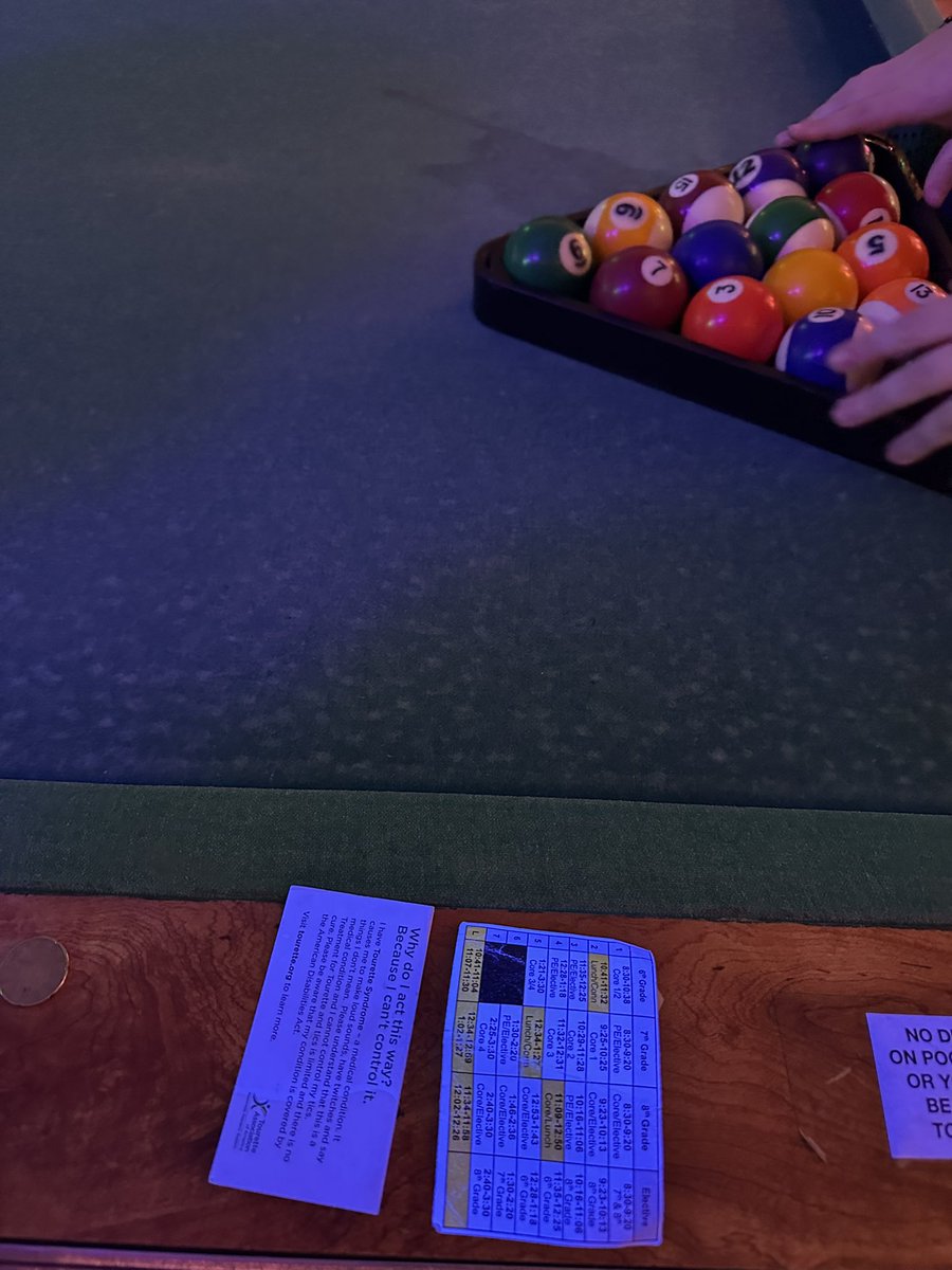 heater69420's tweet photo. And weโre on game 3 #GOAT #runthetable https://t.co/JObHimWJFF