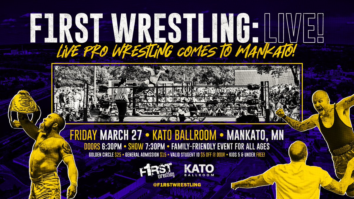 F1RST Wrestling tweet media
