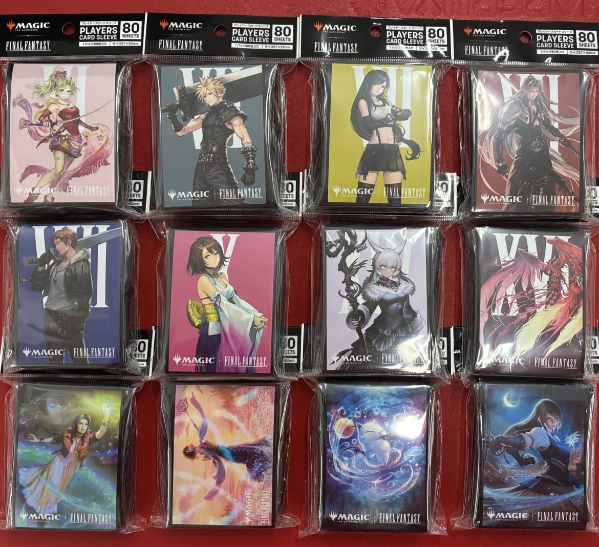 MAGIC: THE GATHERING プレイヤーズカードスリーブ 80シート 商品情報】 『マジック：ザ・ギャザリング——FINAL FANTASY