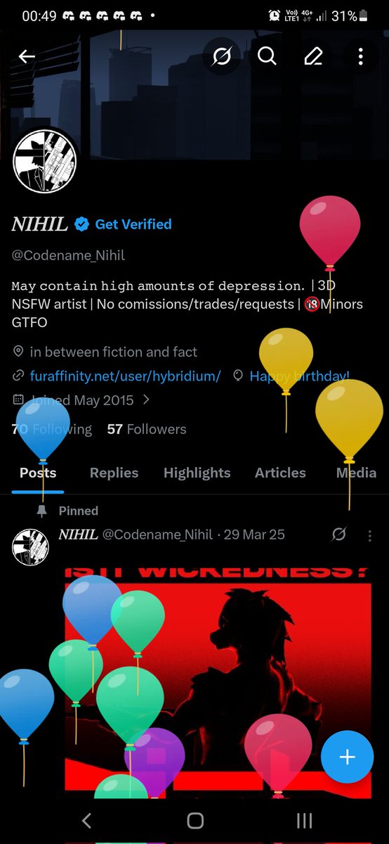 Codename_Nihil's tweet photo. Anniversary Of An Uninteresting Event IV https://t.co/YiU9capYqc