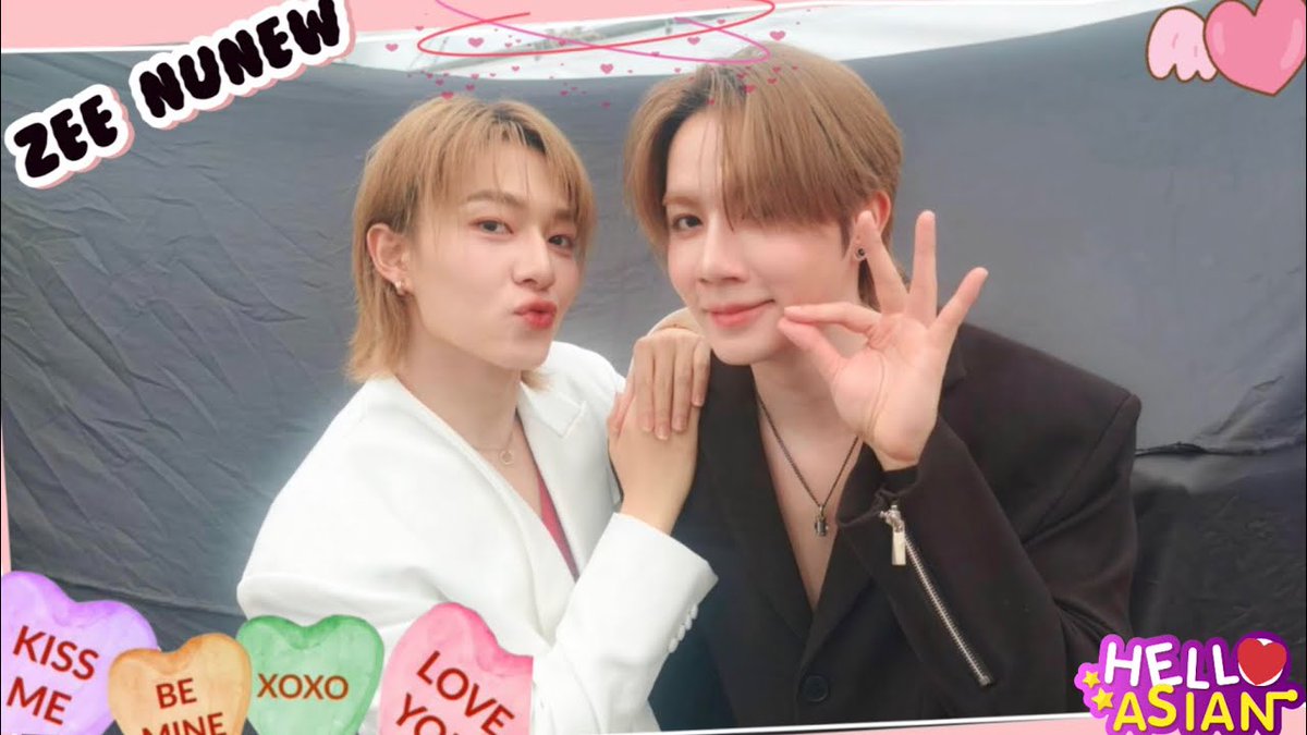 AfternoonZeeNew's tweet image. ซี-นุนิว คลั่งรักแบบแค่มองตา ก็พอ ส่วนคนโสดจะอยู่ยังงัย วาเลนไทน์จะมีคำตอบเหมือนทุกปีมั้ยน้า 🥰

🔗 : youtu.be/BJn2aabrWfY?si…

ZNN SWEET VALENTINE 
#หวานกว่าช็อกโกแลตก็ซีนุนิว

@zee_pruk @CwrNew 
꒰ #ZeeNuNew #ซนซน ꒱