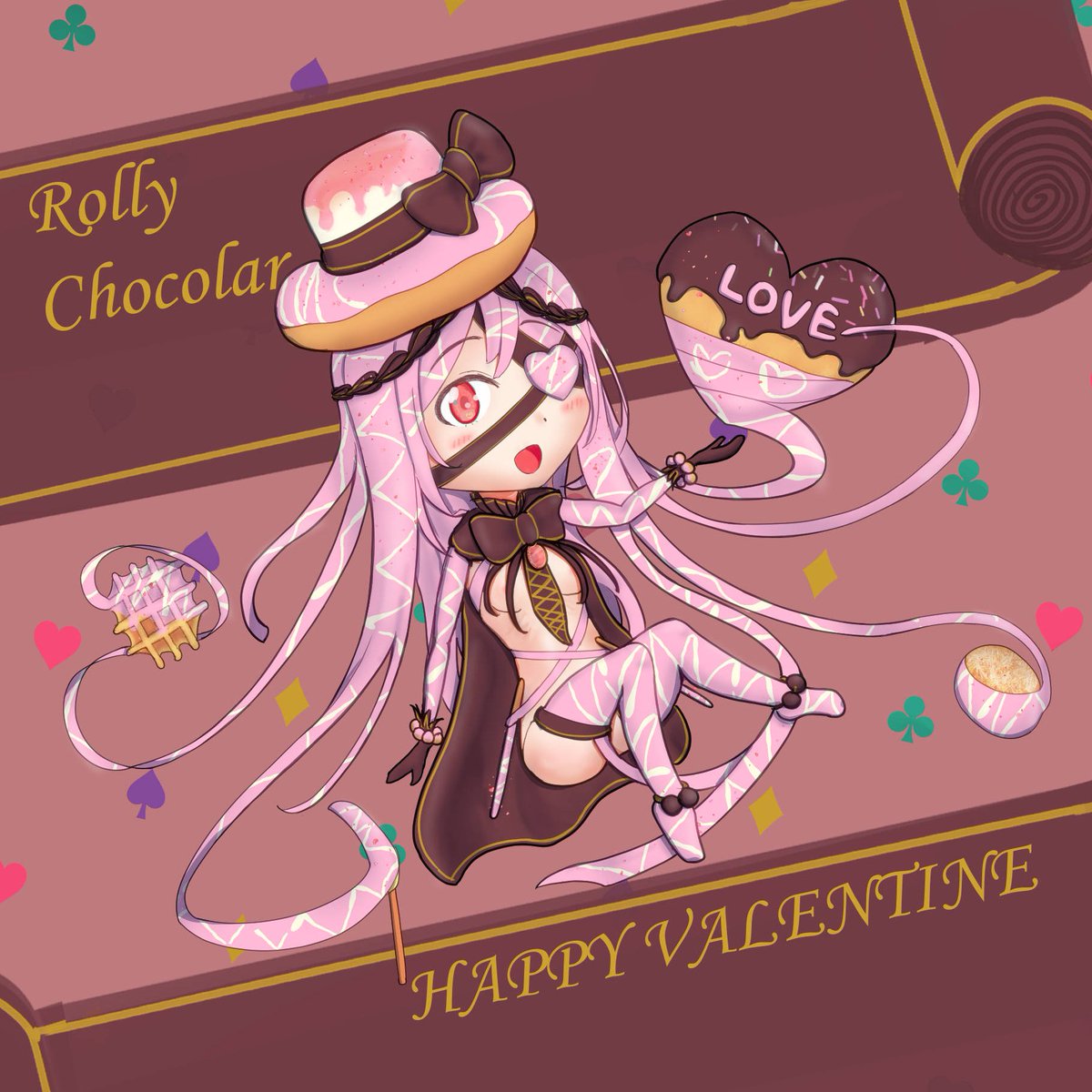 RT @RlrlLab: 🎀🍫ハッピーバレンタイン♡🍓 #バレンタインデー