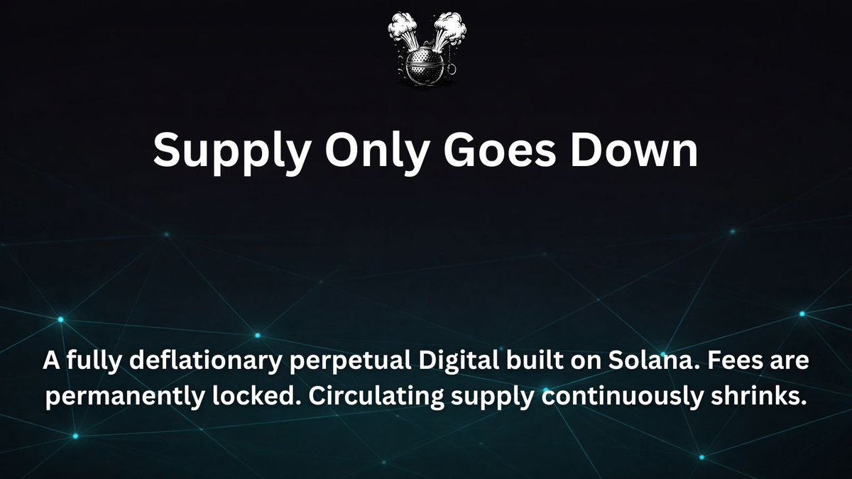 InfuserDigital's tweet image. Meet the Deflation Engine of Solana. 
Infuser SOV: No admin keys, no withdrawals, just a relentless decrease in supply.
#Solana #DeFi #SOV #Blockchain
