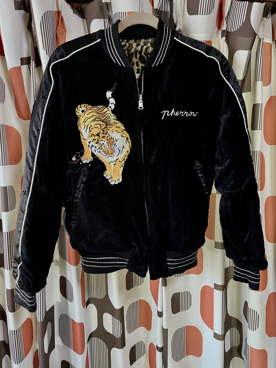 今回はこんな格好で買い物に #スカジャン です Pherrow's(#フェローズ