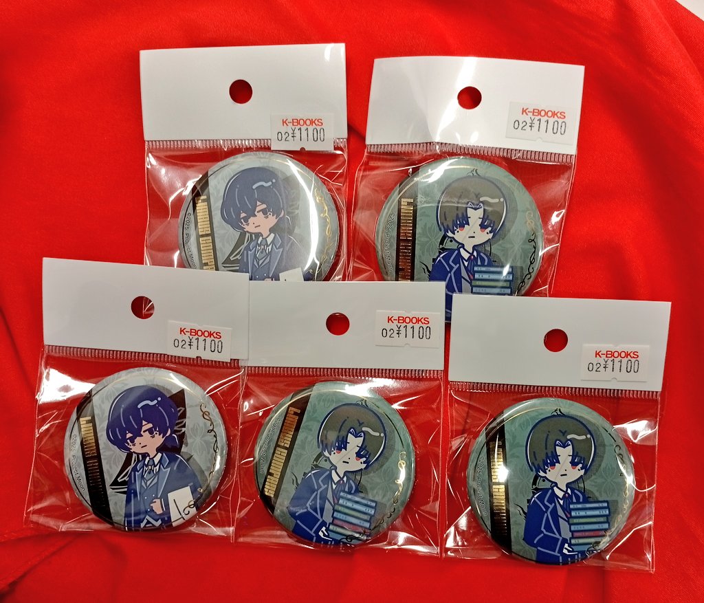 入荷情報】 リンバスカンパニー 箔押し缶バッジ 入荷いたしました