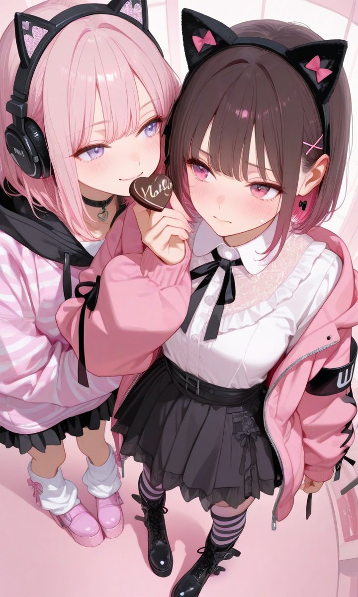 あっ 先輩っ!! チョコレート…… もらってくださいっ💦 #バレンタイン