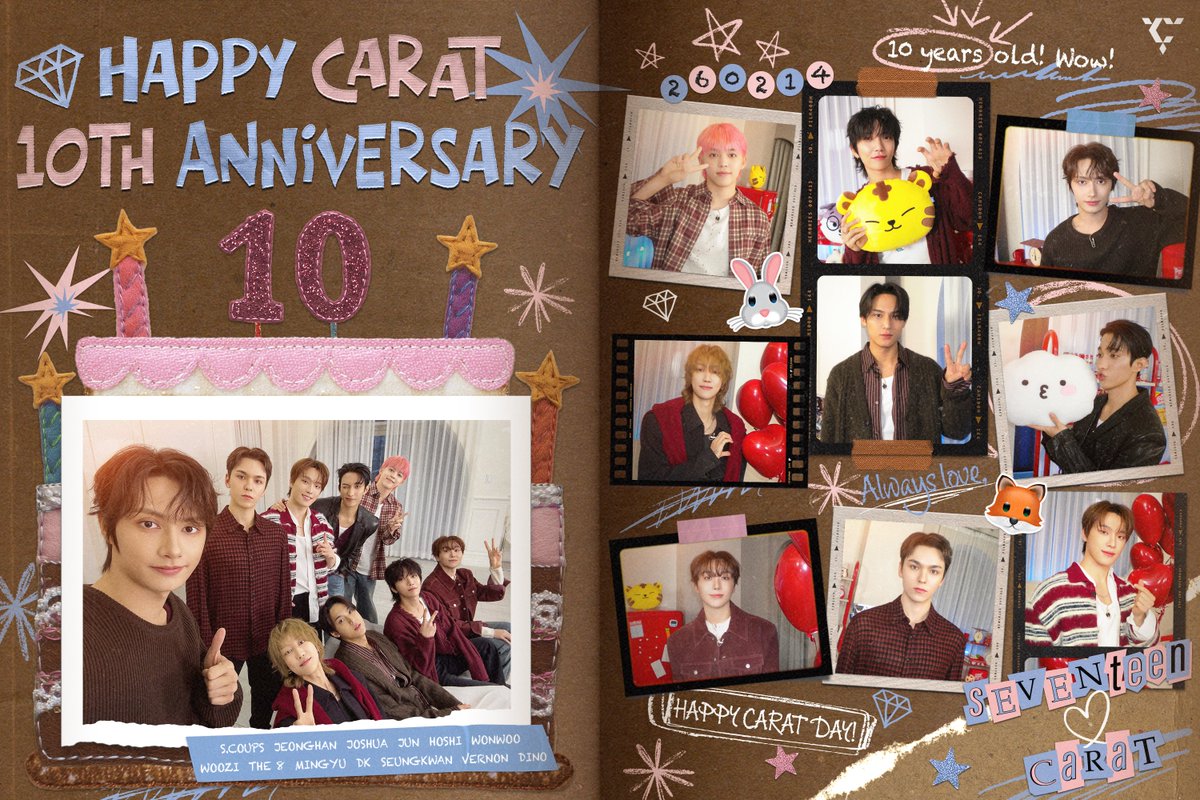 updatingsvt's tweet image. [THREAD] 260214 HAPPY BIRTHDAY TO CARAT💎💕