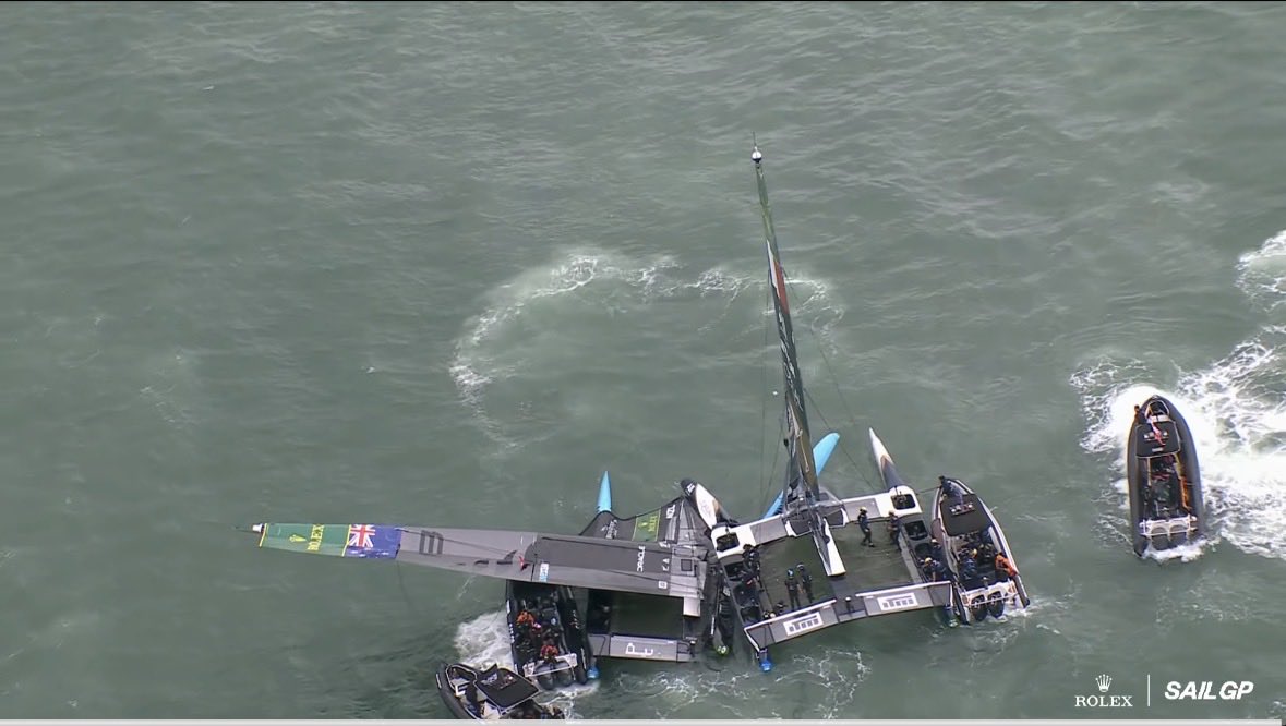 dannews's tweet image. That boat is done