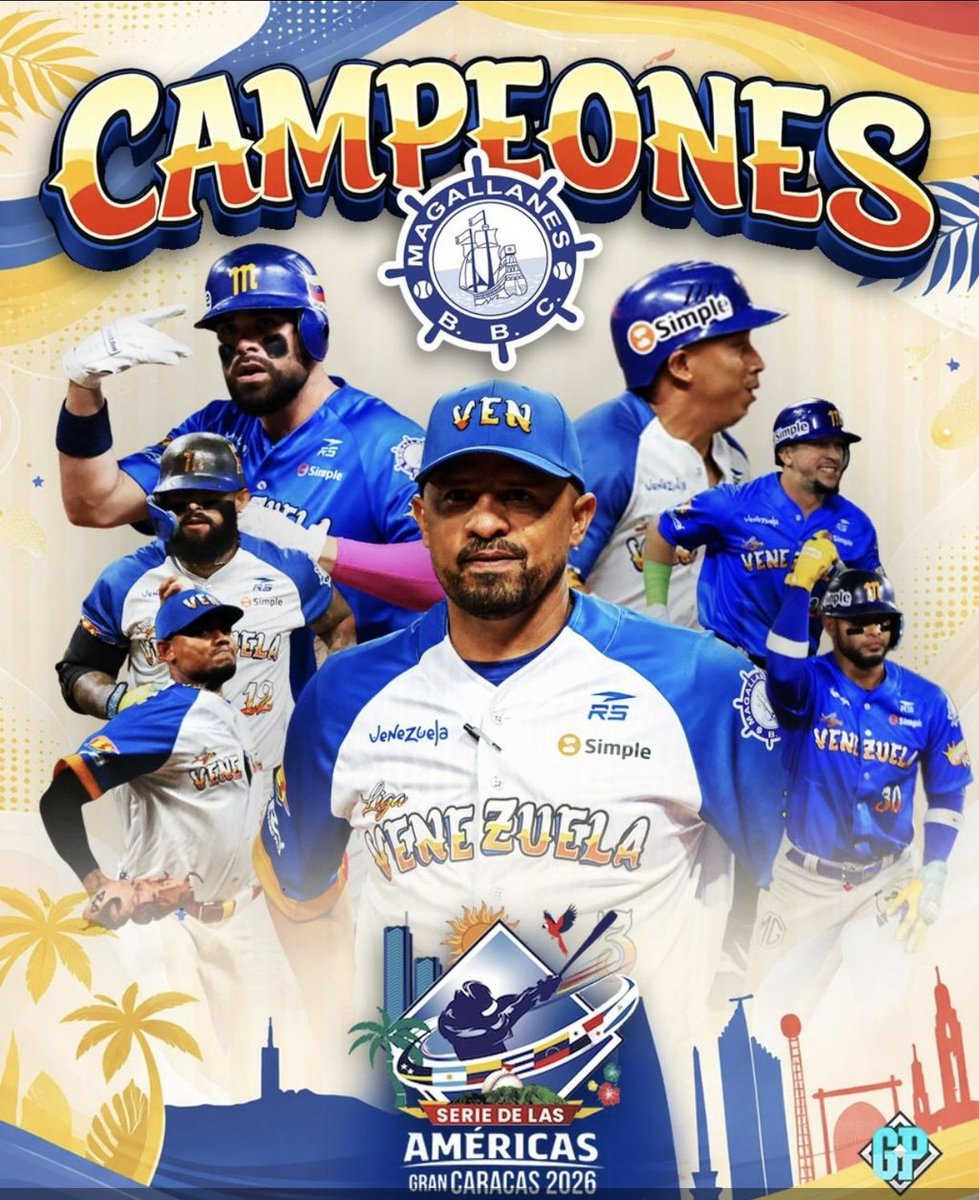 No hay quién le gane al #Magallanes de la 2025-2026, no lo olviden. 

El rasgo de personalidad indestructible de este equipo es IRREPETIBLE. Midas estaría orgulloso y nosotros también.  

Sedientos de Gloria. ⚓💙

PS: Traigan a los Dodgers. 😎😅