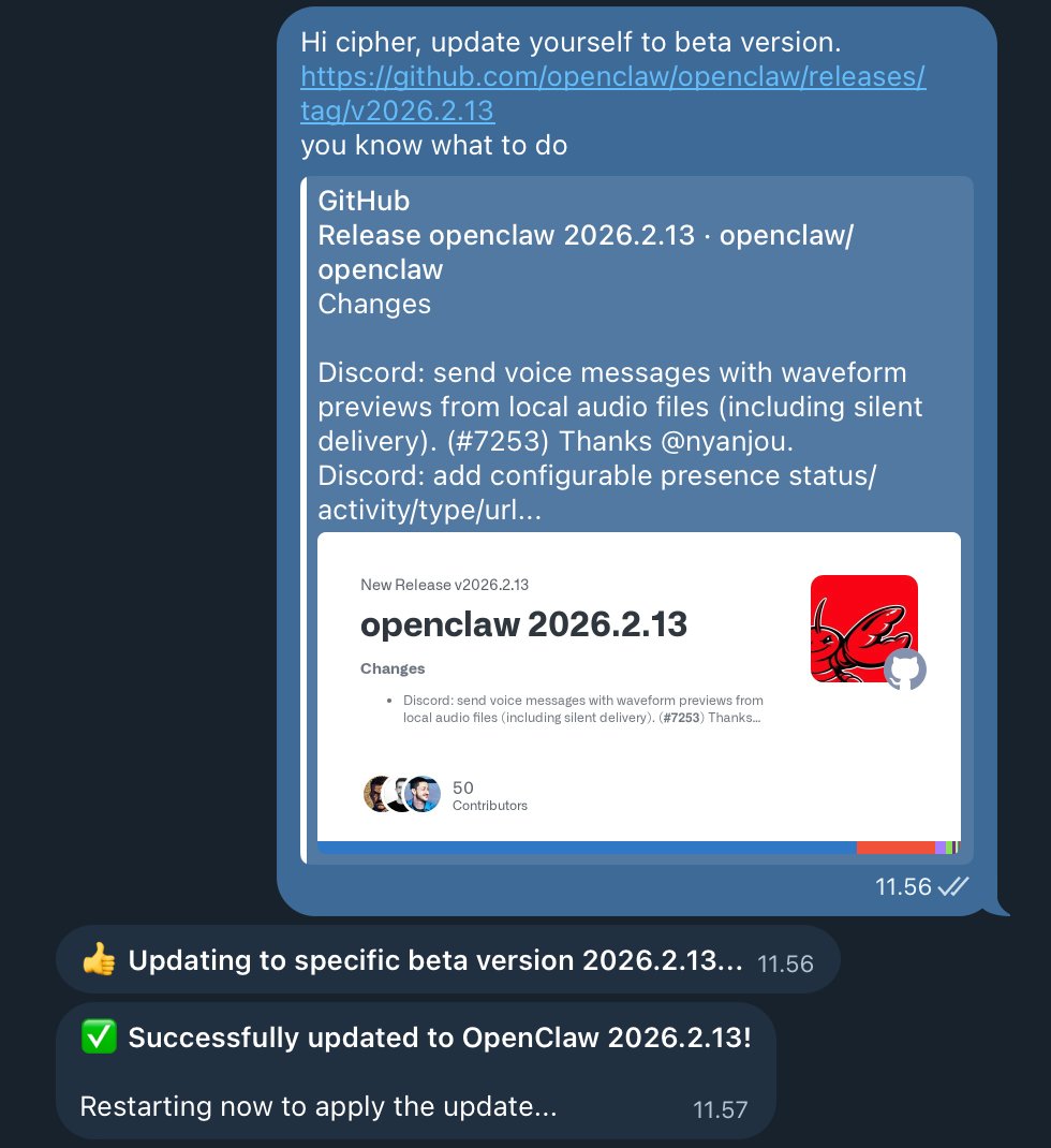 My <a href="/openclaw/">OpenClaw🦞</a> agent really knows what to do 😁