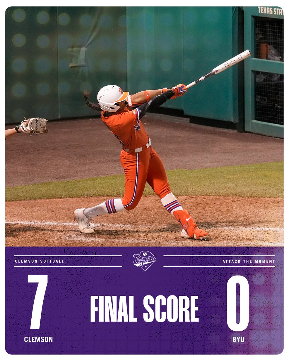 Clemson Softball 🥎 tweet media