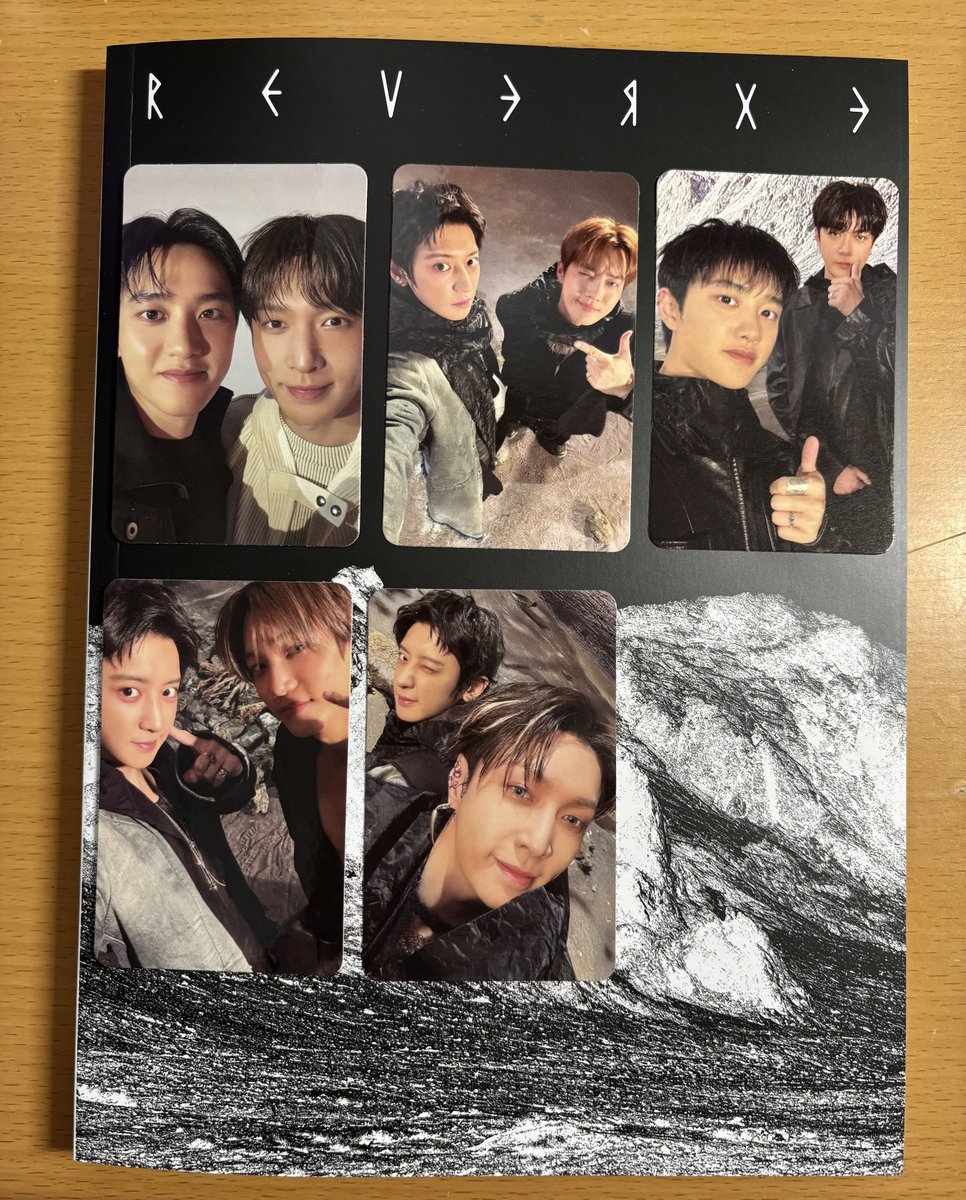 EXO REVERXE トレカ メッセージカード 交換 譲：スホ チャニョル レイ