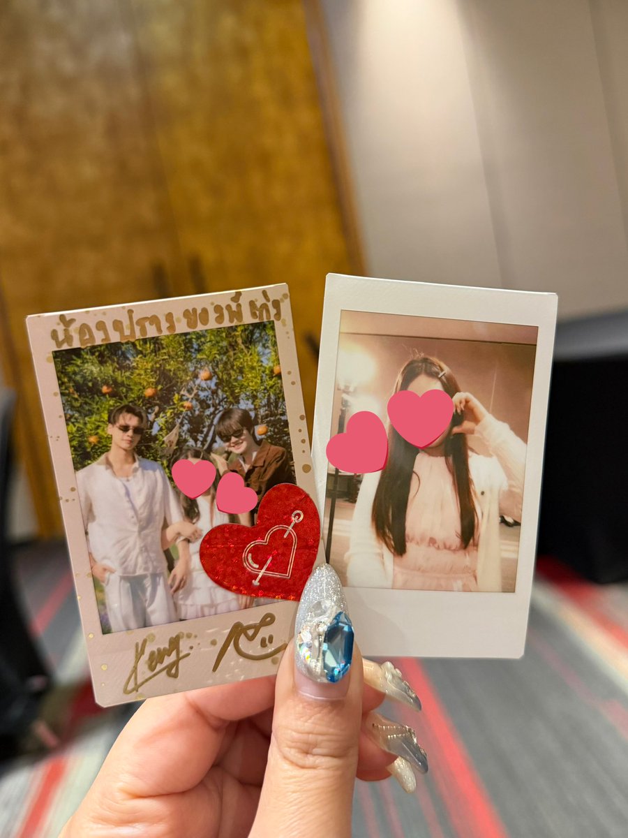 Happy Valentine’s Day กับเจ่งปุ๋ง💗🦆🐰
มีติดสติกเกอร์หัวใจให้ด้วยยย น่ารักมากก

📷Polaroid taken by <a href="/harit_keng/">Harit_keng (DuckMan 🦆)</a> 

KENGNAMPING TFS TRIP DAY3
#TFSLostinlovexKNP
