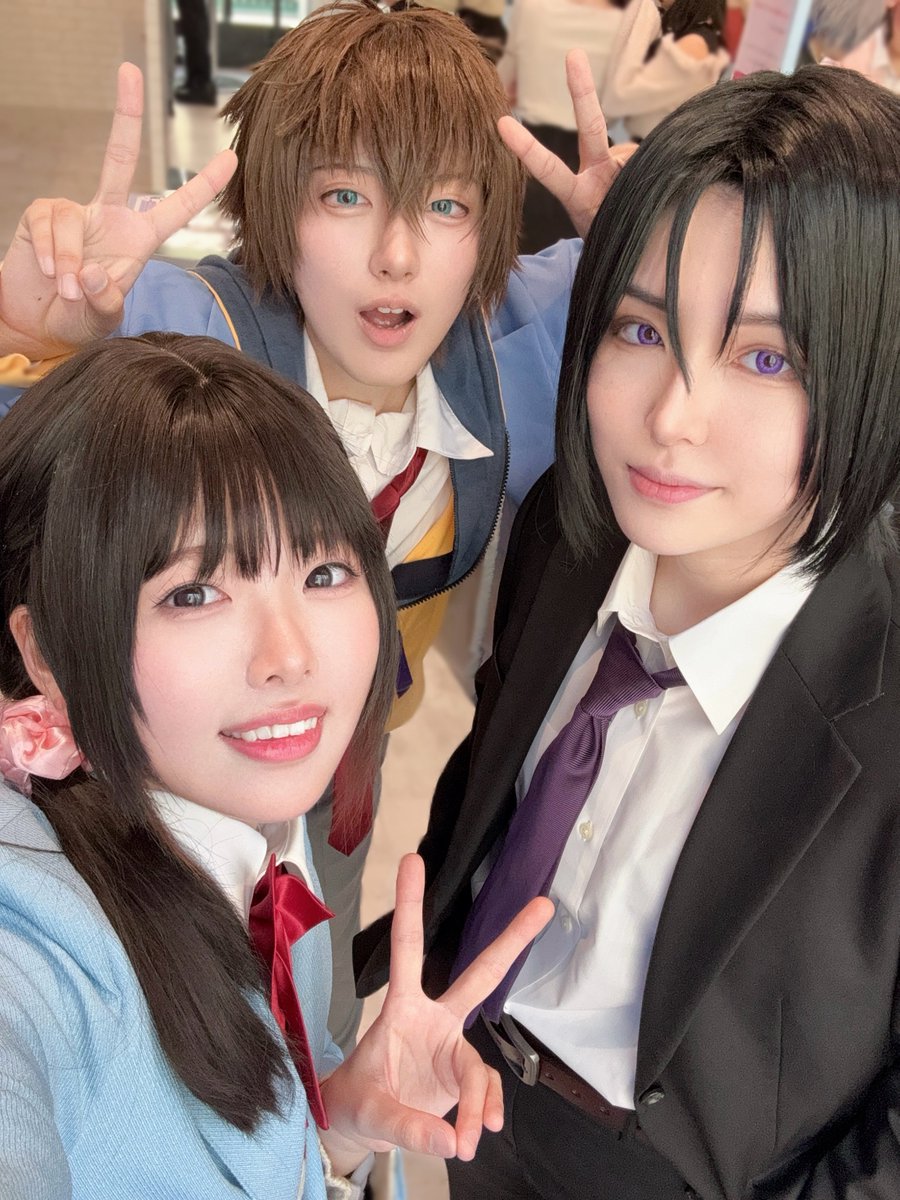 cos  / 薄桜鬼SSL
そくほ〜！千鶴と土方先生と遊んでる👍
 #アコスタ池袋